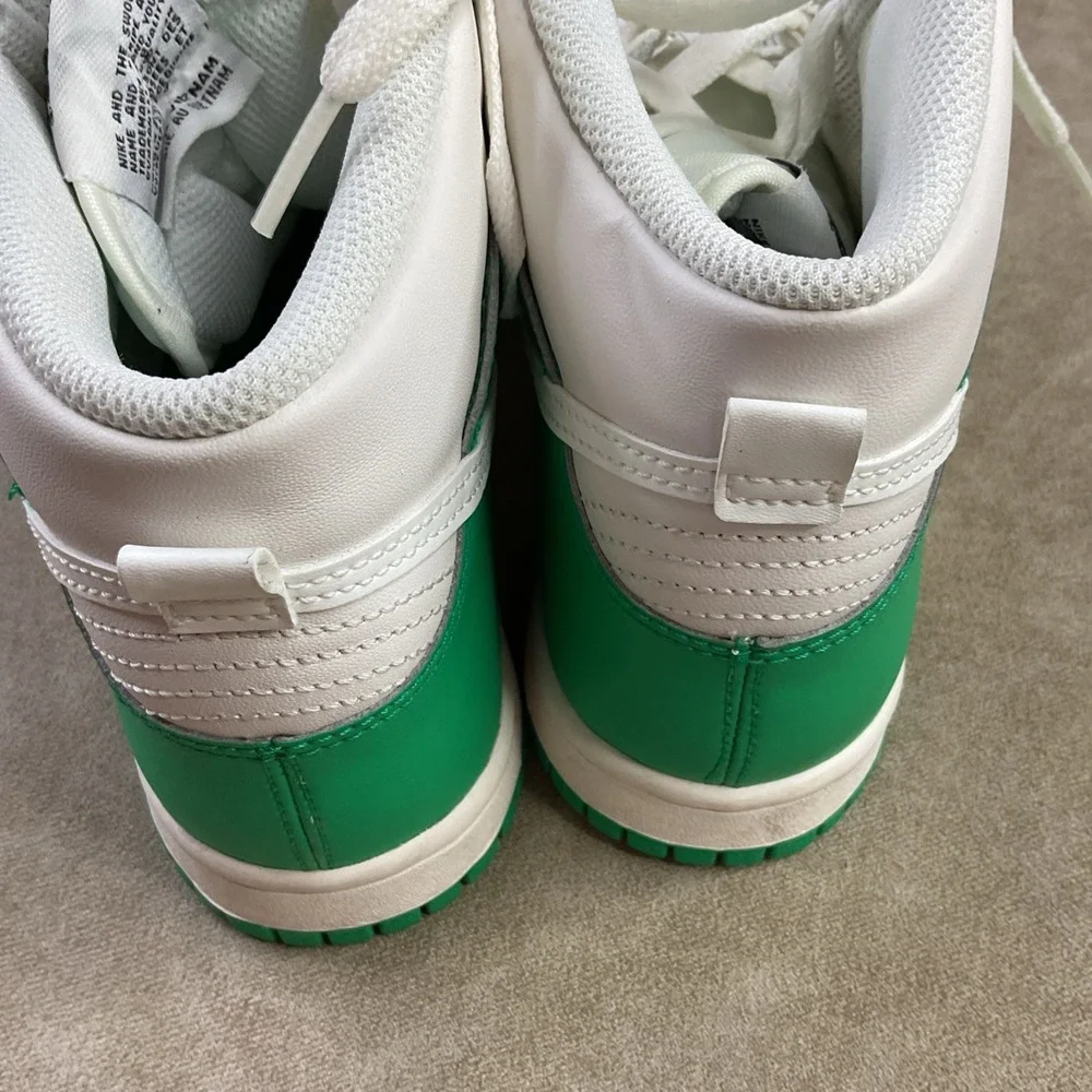 Nike Dunk High GS‎ Youth 5Y Phantom Stadium Green White Basketball Shoes DB2179